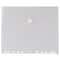 JAM Paper 8.5" x 11" Clear Plastic Hook & Loop Closure Envelopes, 12ct.